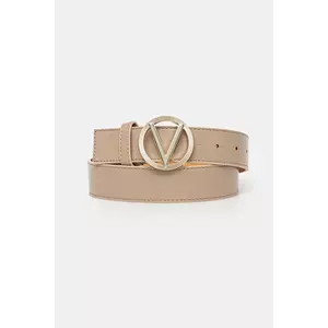 Valentino Bags curea femei, culoarea bej, VCS7VQ03NAP imagine