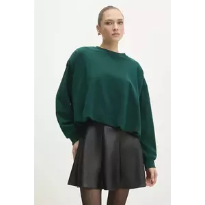 Answear Lab bluza femei, culoarea verde, neted imagine