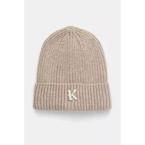 Karl Kani caciula culoarea bej, din tricot gros, 70200021 imagine