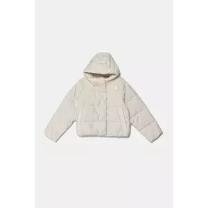 The North Face geaca de puf pentru copii NORTH DOWN HOODED JACKET culoarea bej, NF0A88UDQLI1 imagine
