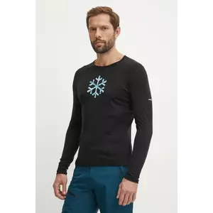 Icebreaker longsleeve funcțional Icebreaker x Protect Our Winters culoarea negru, IB0A575Q0011 imagine