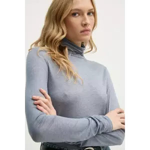Sisley longsleeve din amestec de lana cu guler, 3N1WL2100 imagine