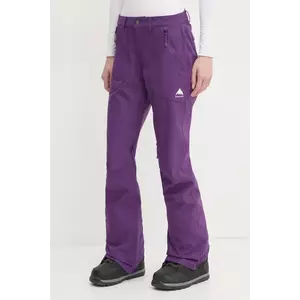 Burton pantaloni Vida culoarea violet, 150061 imagine