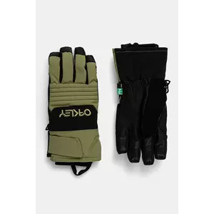 Oakley mănuși B1B culoarea verde, FOS901034 imagine
