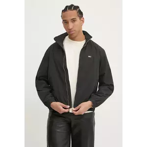 Tommy Jeans geaca barbati, culoarea negru, de tranzitie, oversize, DM0DM20655 imagine