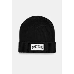 Tommy Jeans caciula culoarea negru, AW0AW16993 imagine