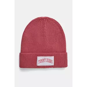 Tommy Jeans caciula culoarea roz, AW0AW16993 imagine