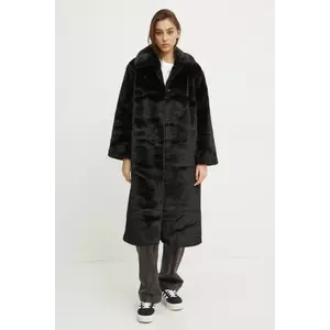 Abercrombie & Fitch palton femei, culoarea negru, de tranzitie, KI144-4290 imagine