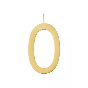 Design Letters pandantiv din argint placat cu aur 90201001O imagine