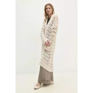 Answear Lab cardigan femei, culoarea bej imagine