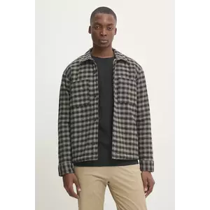 Hollister Co. jacheta de bumbac culoarea negru, de tranzitie, KI325-4073 imagine