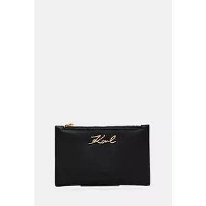 Karl Lagerfeld portofel femei, culoarea negru, A1W32104 imagine