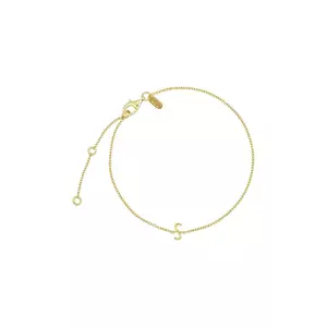 Design Letters bratara din argint placata cu aur 90501010S imagine