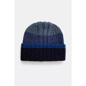 United Colors of Benetton caciula de lana de lana, din tricot gros, 123MKA00Q imagine