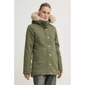 Hollister Co. geaca femei, culoarea verde, de iarna, KI344-4506 imagine