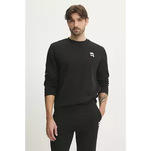 Karl Lagerfeld bluza barbati, culoarea negru, cu imprimeu, 500900.705710 imagine