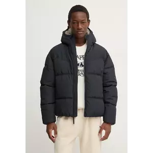 Hollister Co. geaca barbati, culoarea negru, de iarna, oversize, KI332-4123 imagine