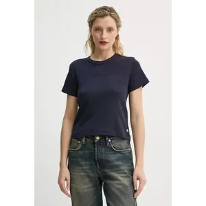 G-Star tricou din bumbac femei, culoarea bleumarin, D26423-C812 imagine
