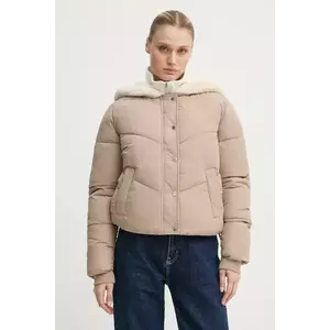 Hollister Co. geaca femei, culoarea bej, de iarna, KI344-4604 imagine
