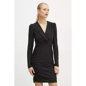 Morgan rochie RGLIT culoarea negru, mini, mulată, RGLIT imagine