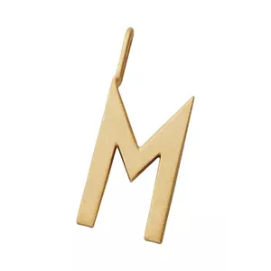 Design Letters pandantiv din argint placat cu aur 90201544M imagine