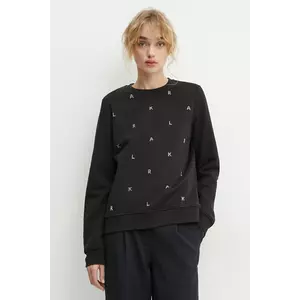 Karl Lagerfeld bluza femei, culoarea negru, cu imprimeu, A1W20049 imagine