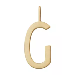 Design Letters pandantiv din argint placat cu aur 90201544G imagine