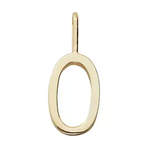 Design Letters pandantiv din argint placat cu aur 90201547O imagine