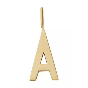 Design Letters pandantiv din argint placat cu aur 90201544A imagine