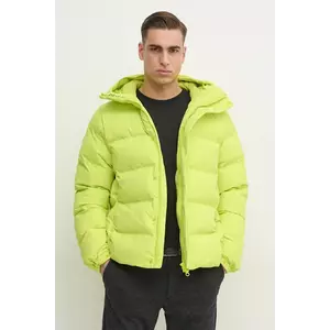 Save The Duck geaca LELAND barbati, culoarea verde, de iarna, P31888M.MATT19 imagine