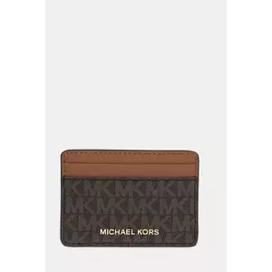 MICHAEL Michael Kors card holder culoarea maro, 32F1GJ6D0B imagine