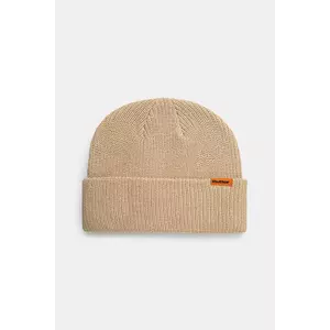 Butter Goods caciula Tall Wharfie Beanie culoarea bej, BG243811 imagine