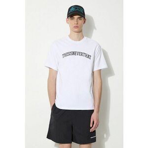 thisisneverthat tricou Arch-Logo Tee barbati, culoarea alb, cu imprimeu, TN240TTSST04 imagine