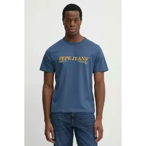 Pepe Jeans tricou din bumbac DYLAN TEE barbati, cu imprimeu, PM509728 imagine