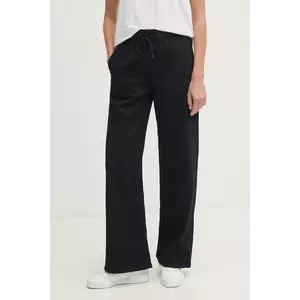 Pepe Jeans jeansi LOOSE ST PANTS HW MIDNIGHT femei high waist, PL204834 imagine