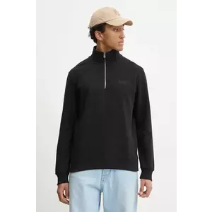 Superdry bluza barbati, culoarea negru, neted, M2013750A-02A imagine