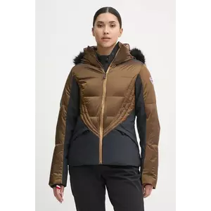 Rossignol geacă de schi din puf Direttissima culoarea maro, RLNWJ01 imagine