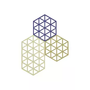 Zone Denmark suport pentru mâncăruri fierbinți Triangles 3-pack imagine