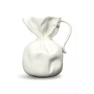 Byon vaza decorativa Crumple White imagine