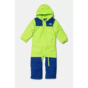 The North Face combinezon bebe BABFREEDOM SNOW SUIT culoarea verde, NF0A7UNAD6S1 imagine