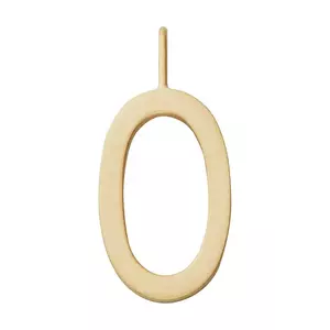 Design Letters pandantiv din argint placat cu aur 90201544O imagine