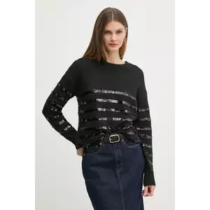 Pepe Jeans pulover NINA femei, culoarea negru, light, PL702242 imagine