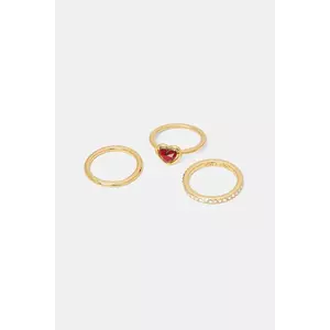 Coach inel 3-pack 506186GLD600 imagine