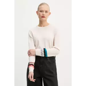 PS Paul Smith pulover de lana femei, culoarea bej, light, W2R.449N.P31263 imagine