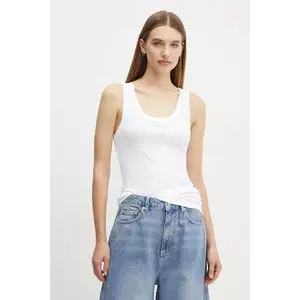 Herskind top din bumbac Hunter culoarea alb, 5414178 imagine