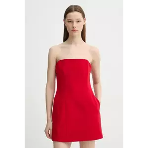A.L.C. rochie culoarea rosu, mini, mulată, 6DRES01758 imagine