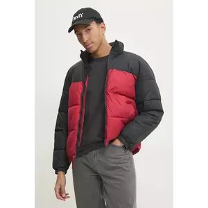 Hollister Co. geaca barbati, culoarea bordo, de iarna, KI332-4072 imagine