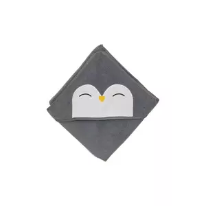 Aroma Home prosop cu glugă pentru copii Downtime Penguin Hooded Towel imagine