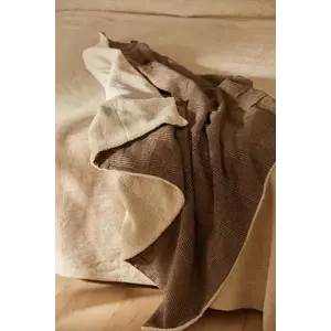 Calma House pătură Scott 120x145 cm culoarea maro imagine