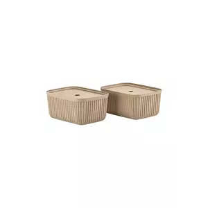 Zone Denmark set de cutii de depozitare Pulp 2-pack imagine